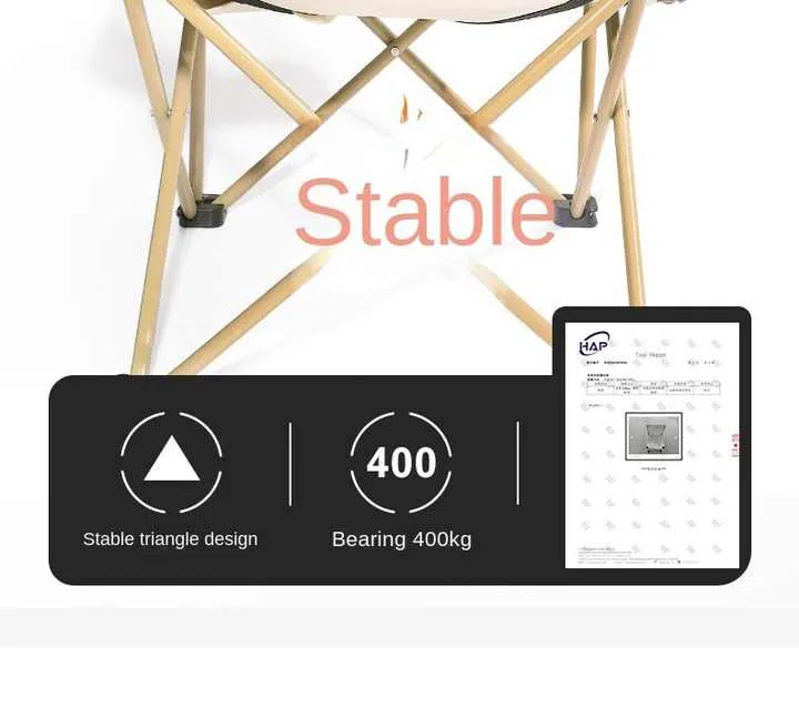 كرسي محمول خفيف الوزن للتخييم والصيد والسفر . Portable Lightweight Folding Chair for