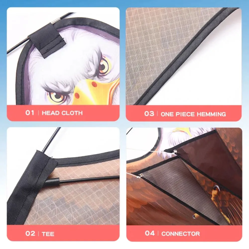 1.2 Drive Bird Eagle Kite for Garden Decoration Drive Bird in the Field for Garden Yard Farm Protect Plants