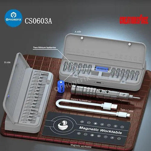 34 In 1 Magnetic Screwdrivers Set Cell Phone Tablet PC Repair Tool Kit