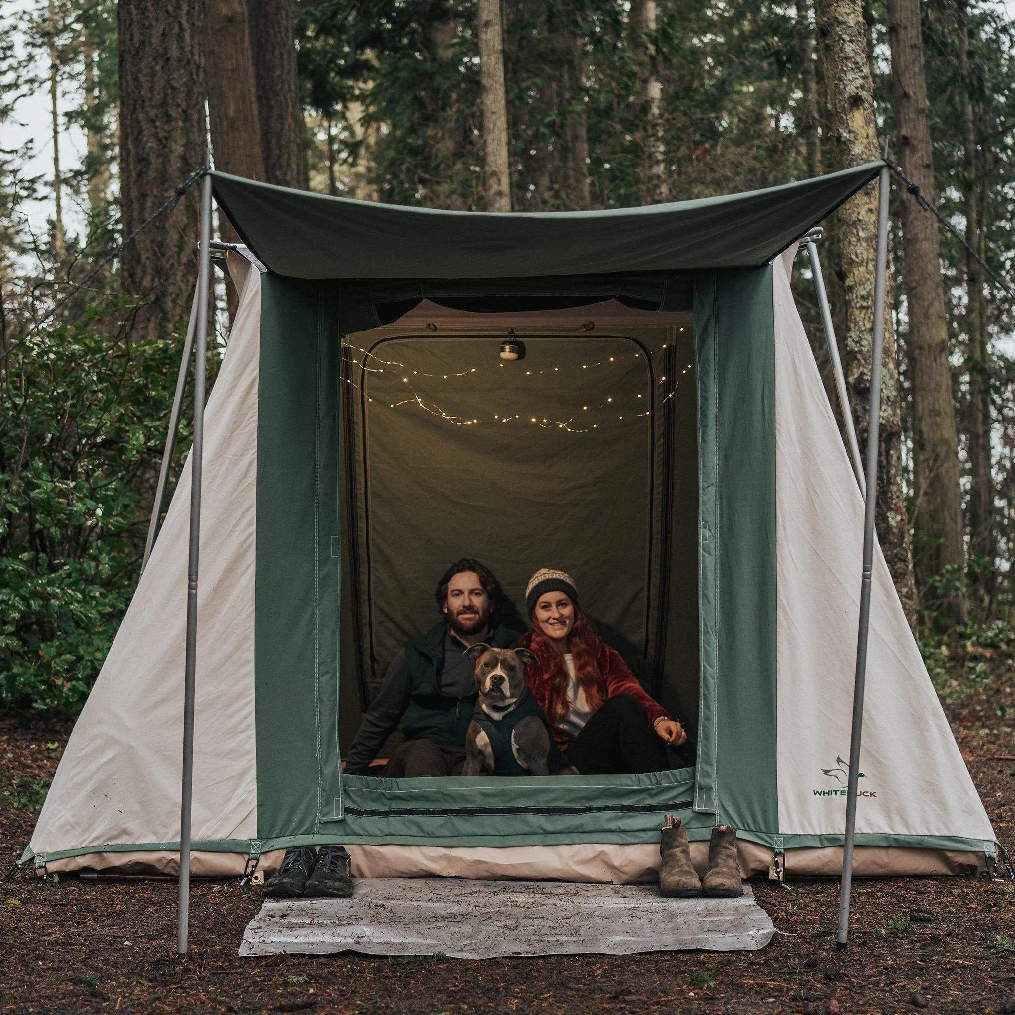 7'x9' Prota Canvas Cabin Tent, Deluxe