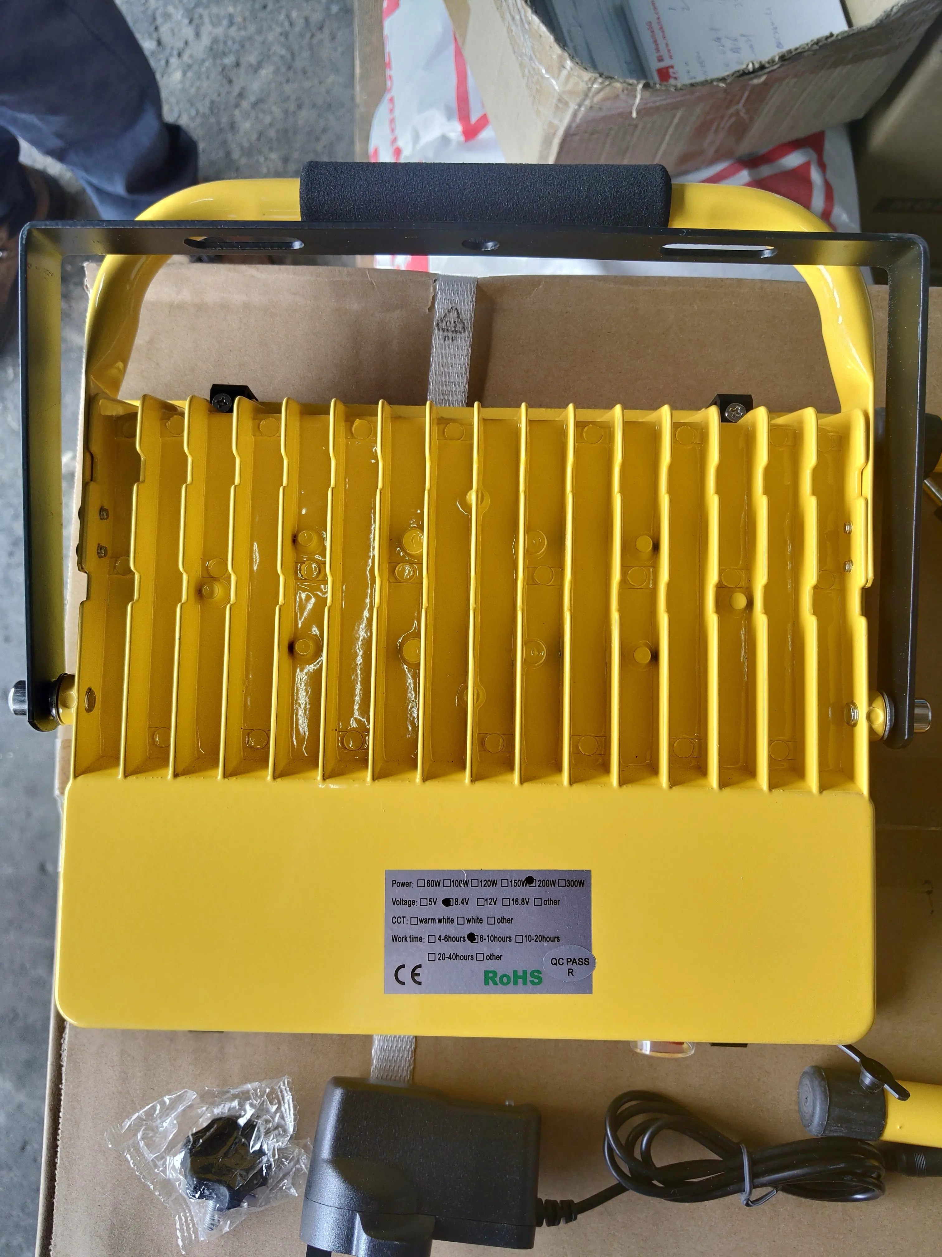 AIKO 200W LED Rechargeable Sport Lamp Flood Light | Model: LED-GYRLF200A2