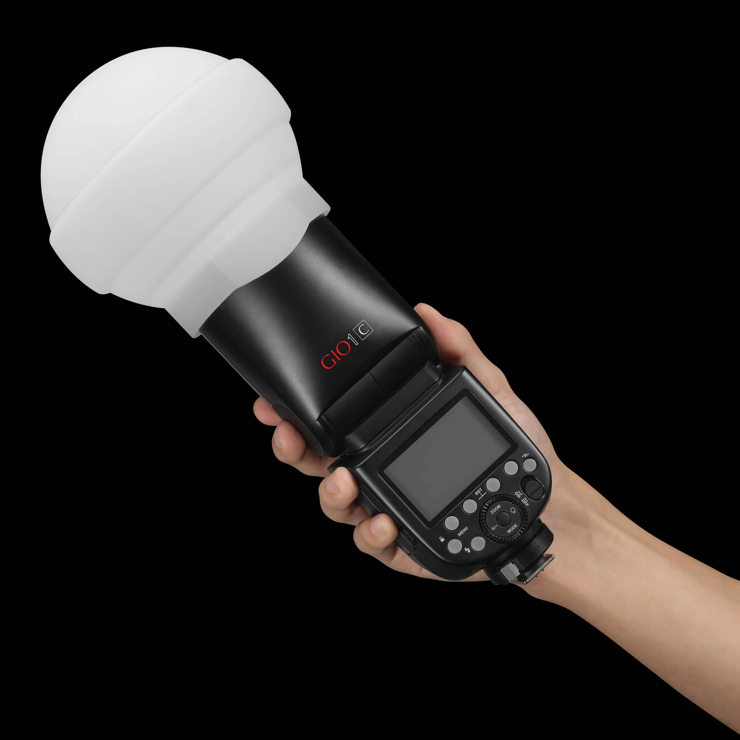 AK-R22 Collapsible Diffuser Dome For Round-Head Flashes