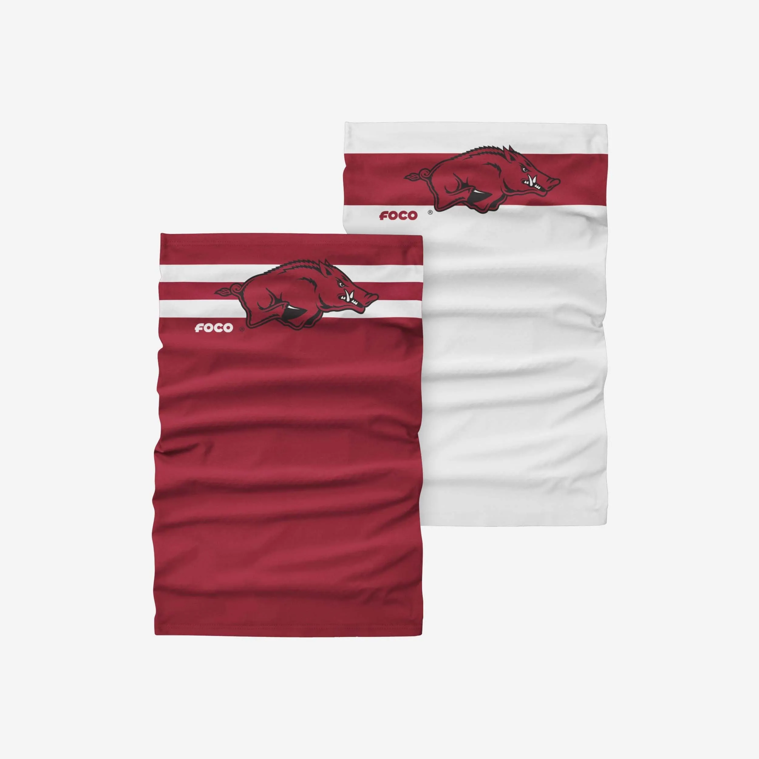 Arkansas Razorbacks Stitched 2 Pack Gaiter Scarf