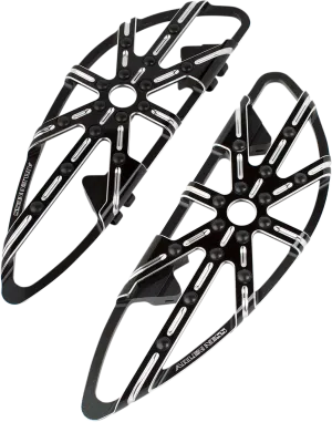 ARLEN NESS Driver Floorboards - 10 Gauge - Black 410-005