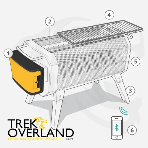 BioLite Firepit Smokeless Campfire and Grill - BioLite - FPB1001