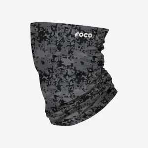 Black Digital Camo Polyfleece Gaiter Scarf