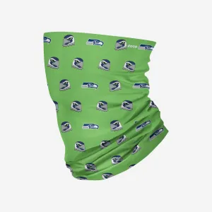 Blitz Seattle Seahawks Mini Print Mascot Gaiter Scarf