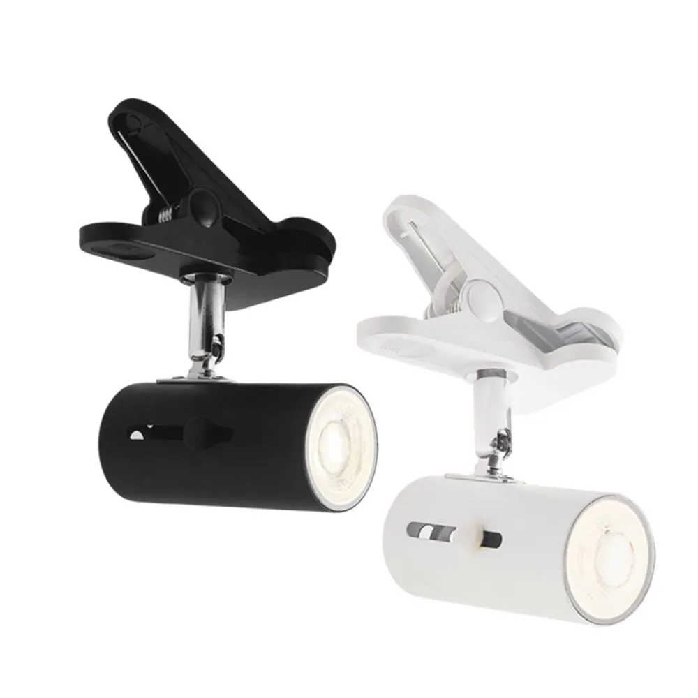 Bright Star 1 Light Metal Clip Spotlight
