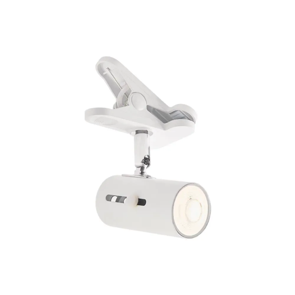 Bright Star 1 Light Metal Clip Spotlight