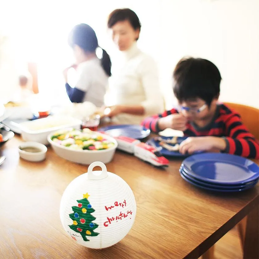 CHRISTMAS, Letter Lantern, Gifu Chochin