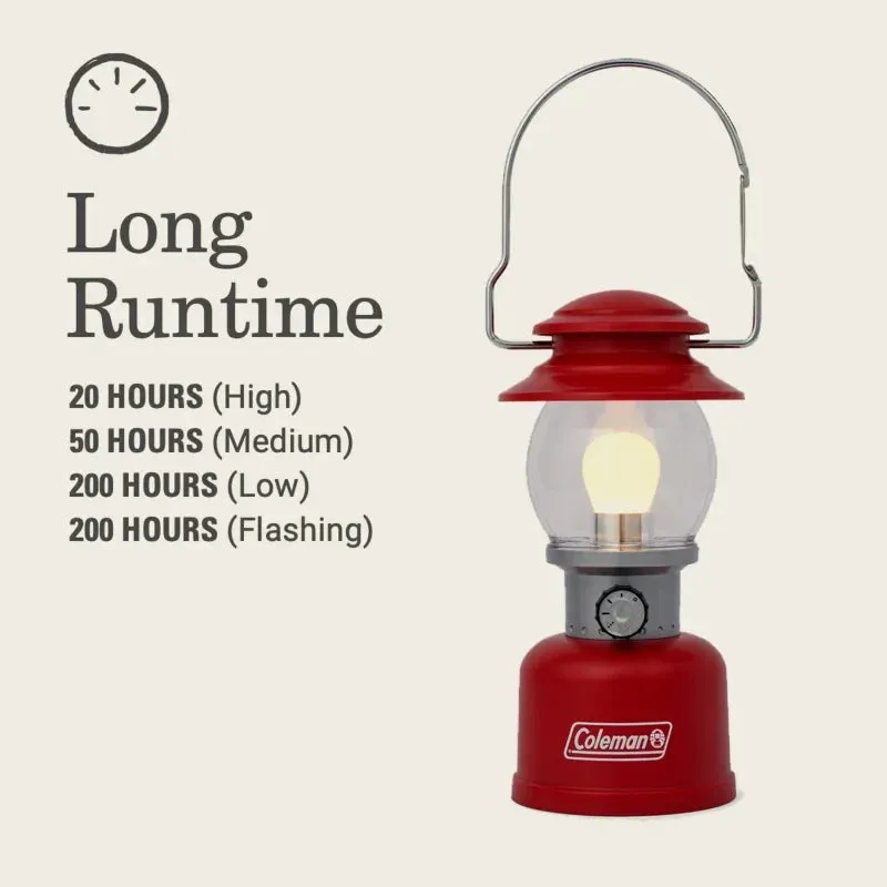 Classic 500 Lumens LED Lantern, Red