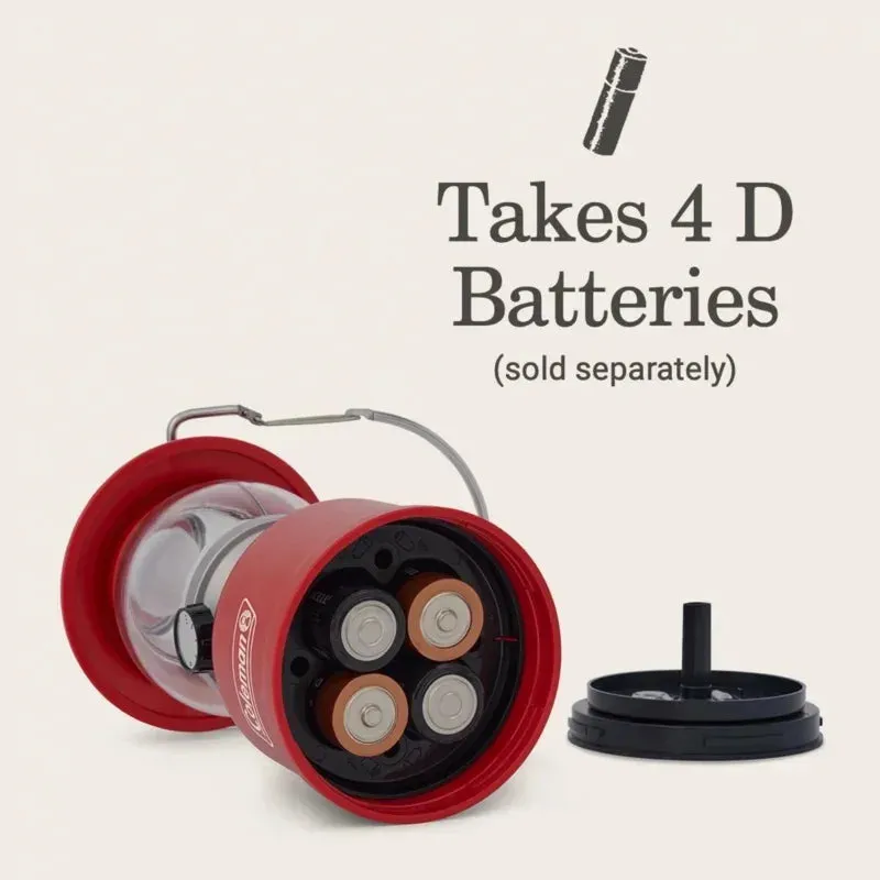 Classic 500 Lumens LED Lantern, Red