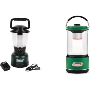Coleman 400L Rejected & 1000L BatteryGuard LED Lanterns, & Impact-Resistant Camping Lights with USB Charging