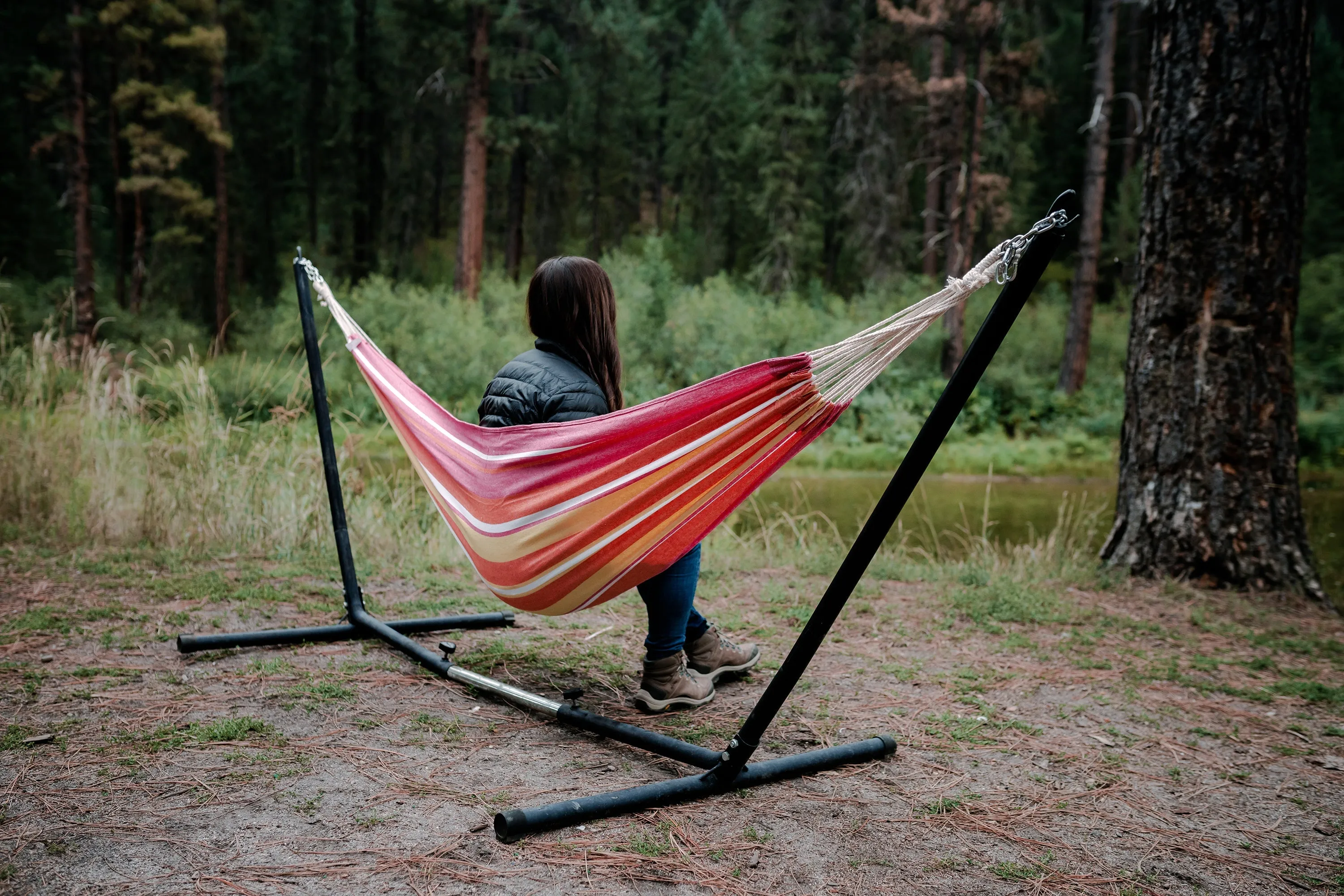 Deluxe Hammock Stand - Steel