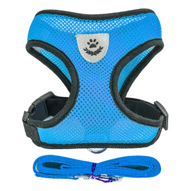 Dogs Puppy Harness Collar Adjustable Vest