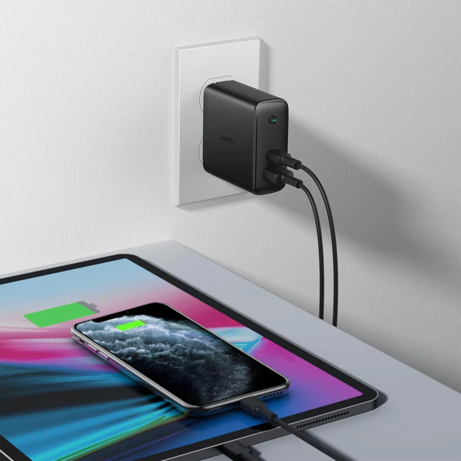 Focus Mix 60W Dual-Port PD Charger with Dynamic Detect PA-D3