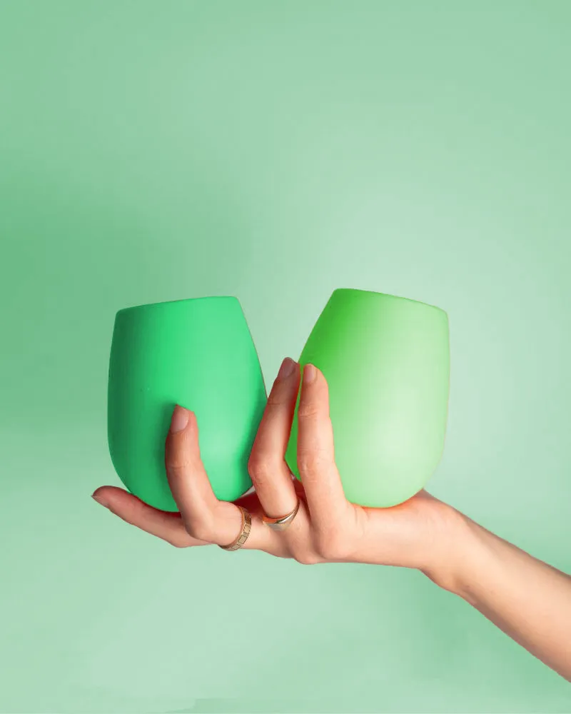 Gerbera   Leaf | Fegg | Silicone Unbreakable Glasses
