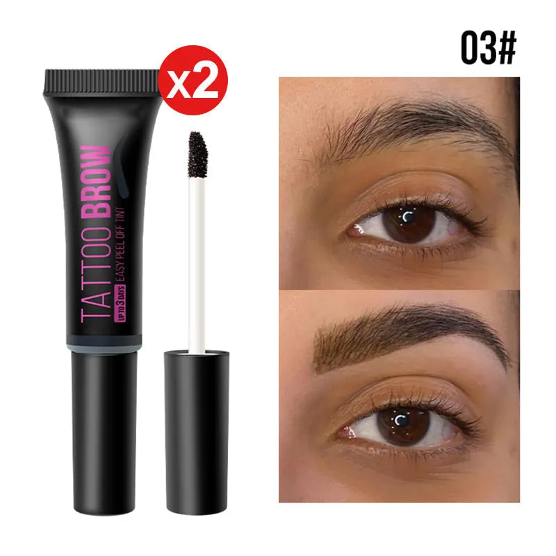 Hot Sale 50% OFFWaterproof Long-Lasting Peel-Off Eyebrow Tint