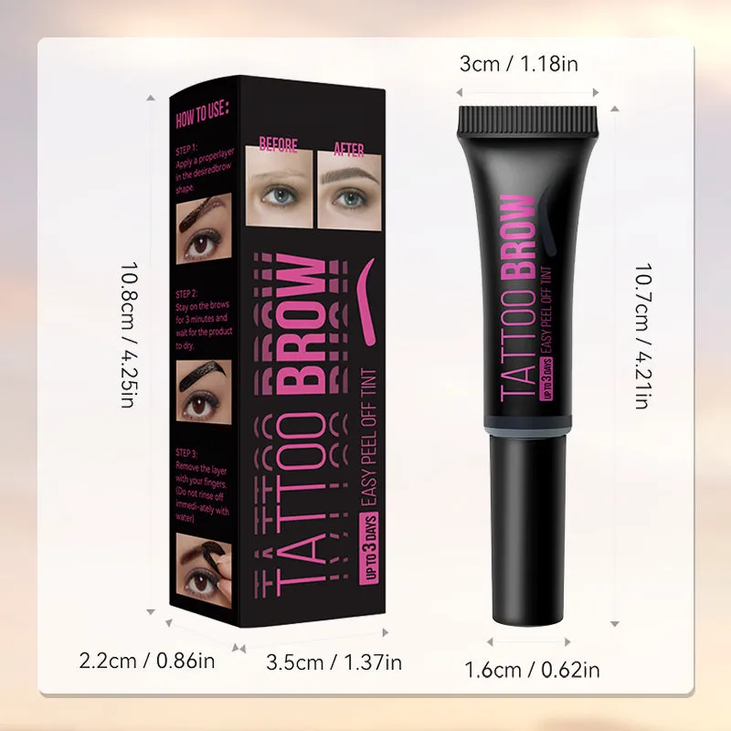 Hot Sale 50% OFFWaterproof Long-Lasting Peel-Off Eyebrow Tint
