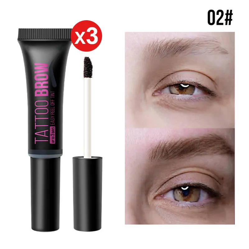 Hot Sale 50% OFFWaterproof Long-Lasting Peel-Off Eyebrow Tint