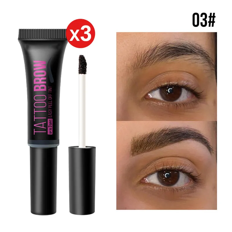 Hot Sale 50% OFFWaterproof Long-Lasting Peel-Off Eyebrow Tint