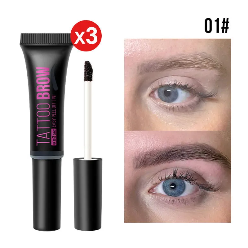 Hot Sale 50% OFFWaterproof Long-Lasting Peel-Off Eyebrow Tint