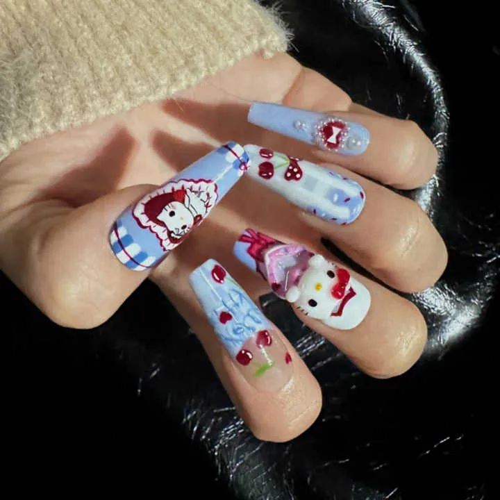Hot Selling Long-lasting Waterproof-أظافر صناعية