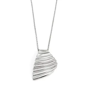 Large Sunray Pendant - Silver