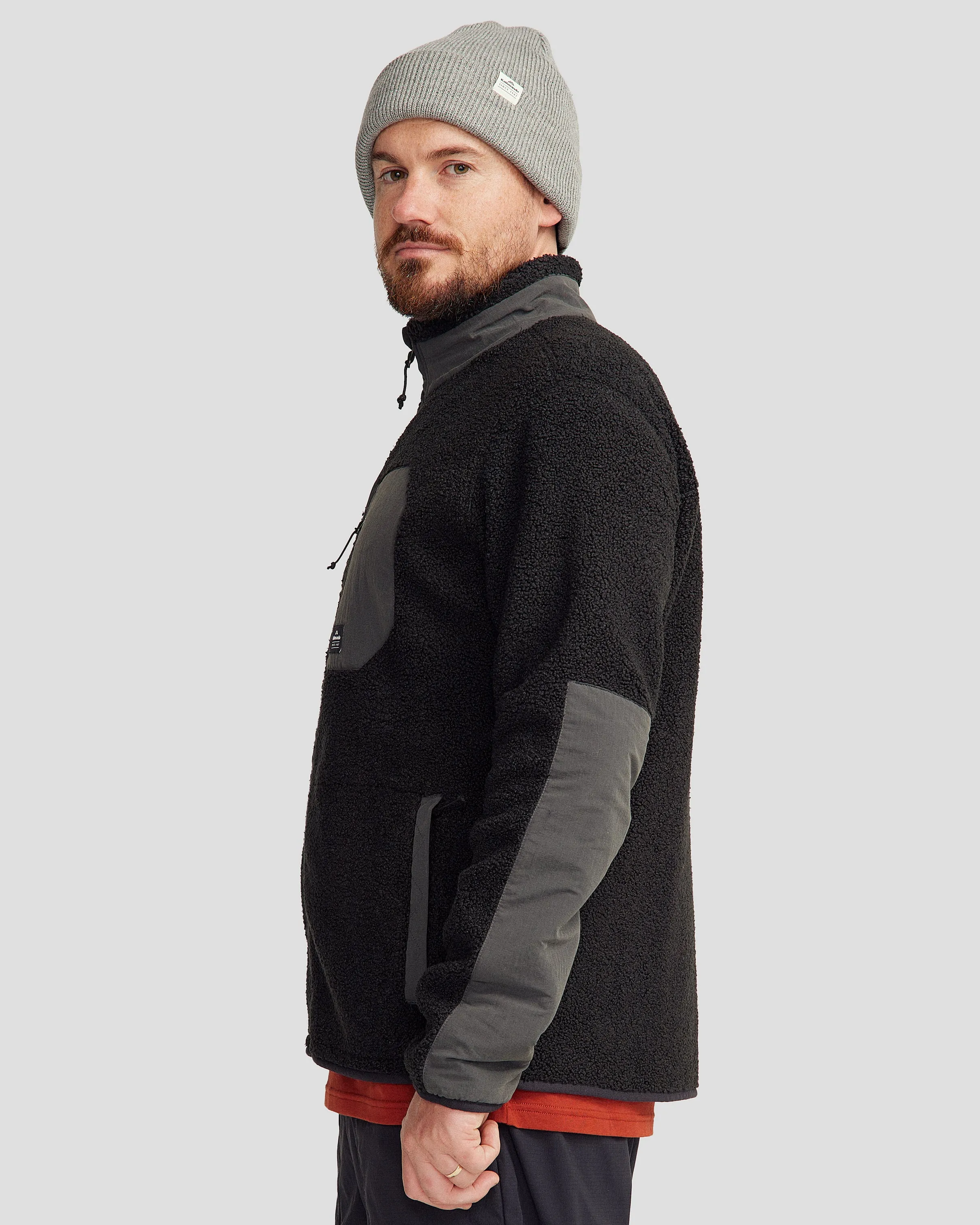 Men's Co-Z High Pile Jacket v3 - Black Stingray