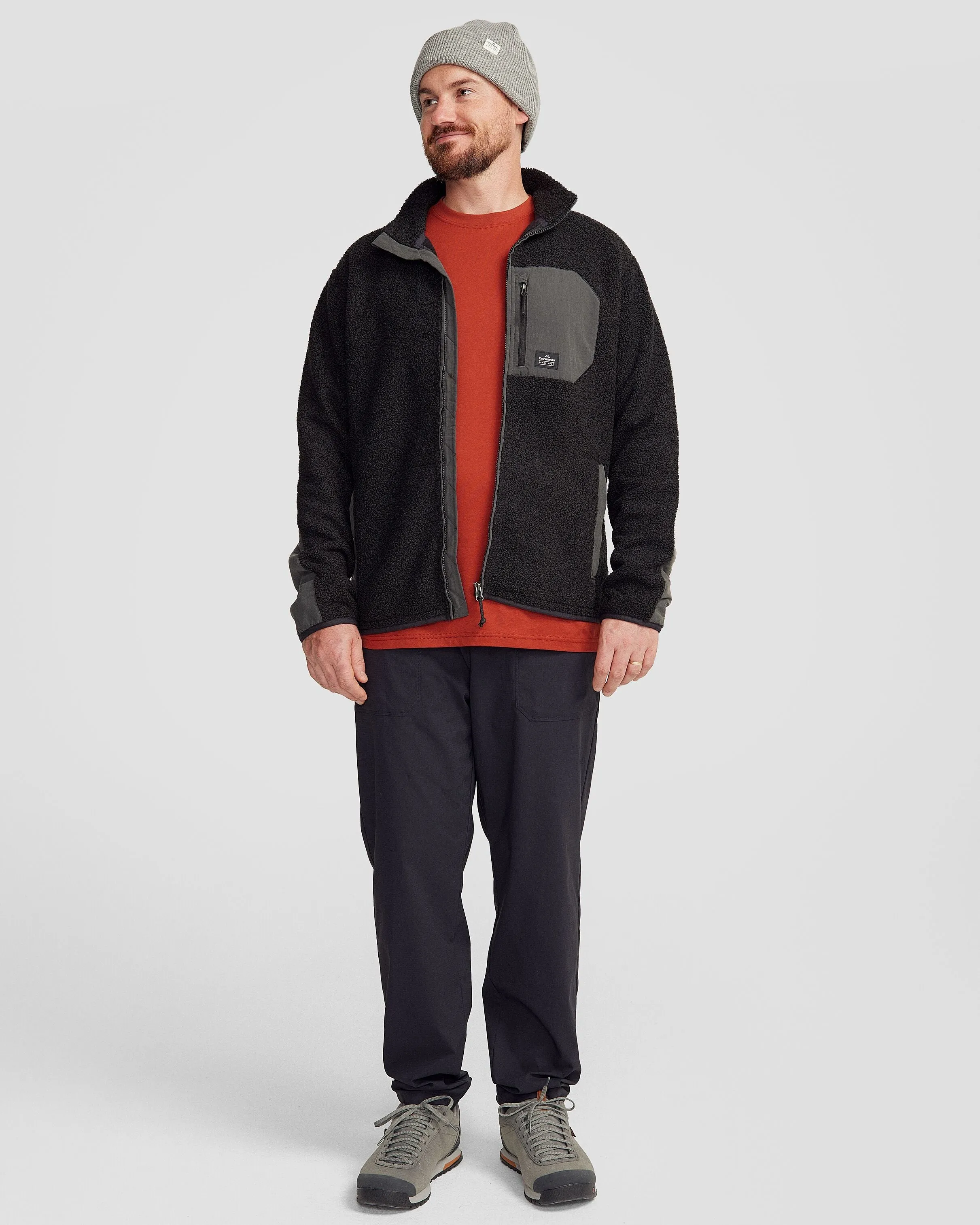 Men's Co-Z High Pile Jacket v3 - Black Stingray
