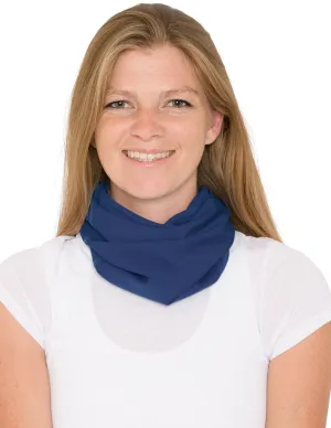 Neck Gaiter | Bandana, Balaclava, Headband | UPF 50  Sun Protection | Navy