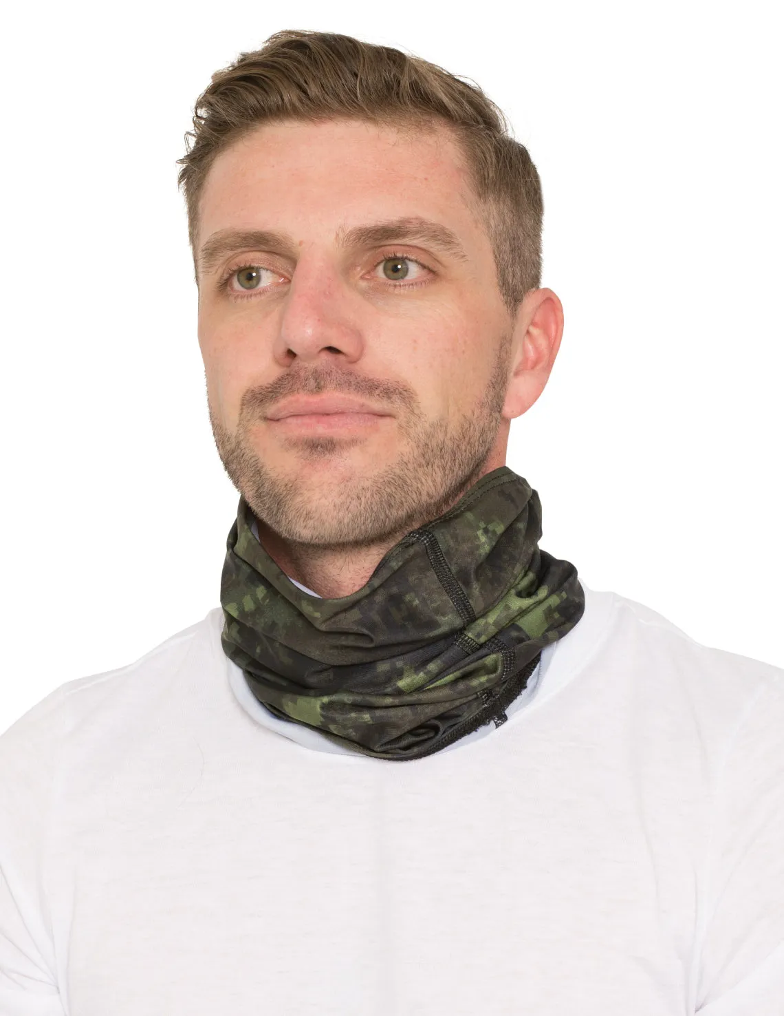 Neck Gaiter | Bandana, Balaclava, Headband | UPF 50  Sun Protection | Navy