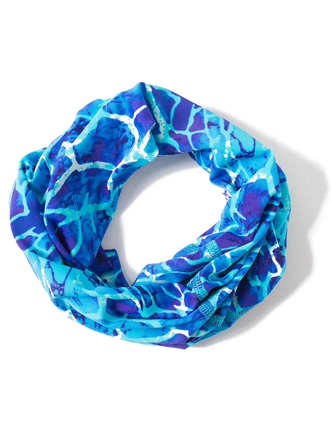 Neck Gaiter | Bandana, Balaclava, Headband | UPF 50  Sun Protection | Navy