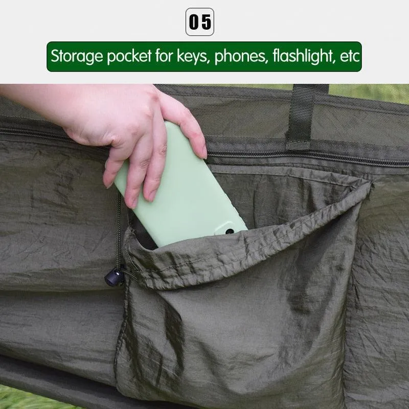 Outdoor Camping Hammocks with Mosquito Net