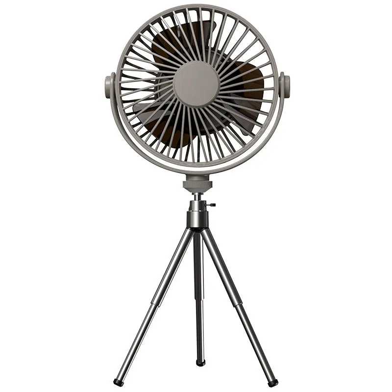 Portable Multifunction Fan and Light Tripod USB Cable 3 Speeds/Modes