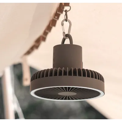 Portable Multifunction Fan and Light Tripod USB Cable 3 Speeds/Modes