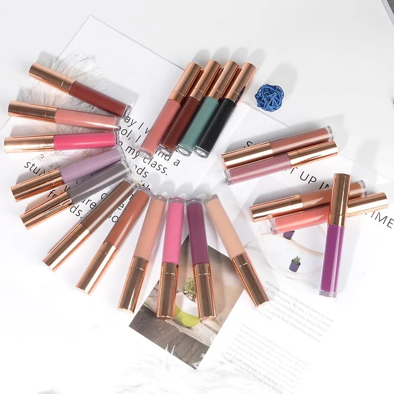 Romantic Beauty Waterproof Matte Nude Lipstick – Long-Lasting & High Pigment