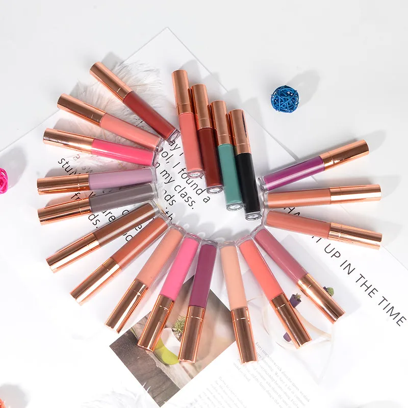 Romantic Beauty Waterproof Matte Nude Lipstick – Long-Lasting & High Pigment