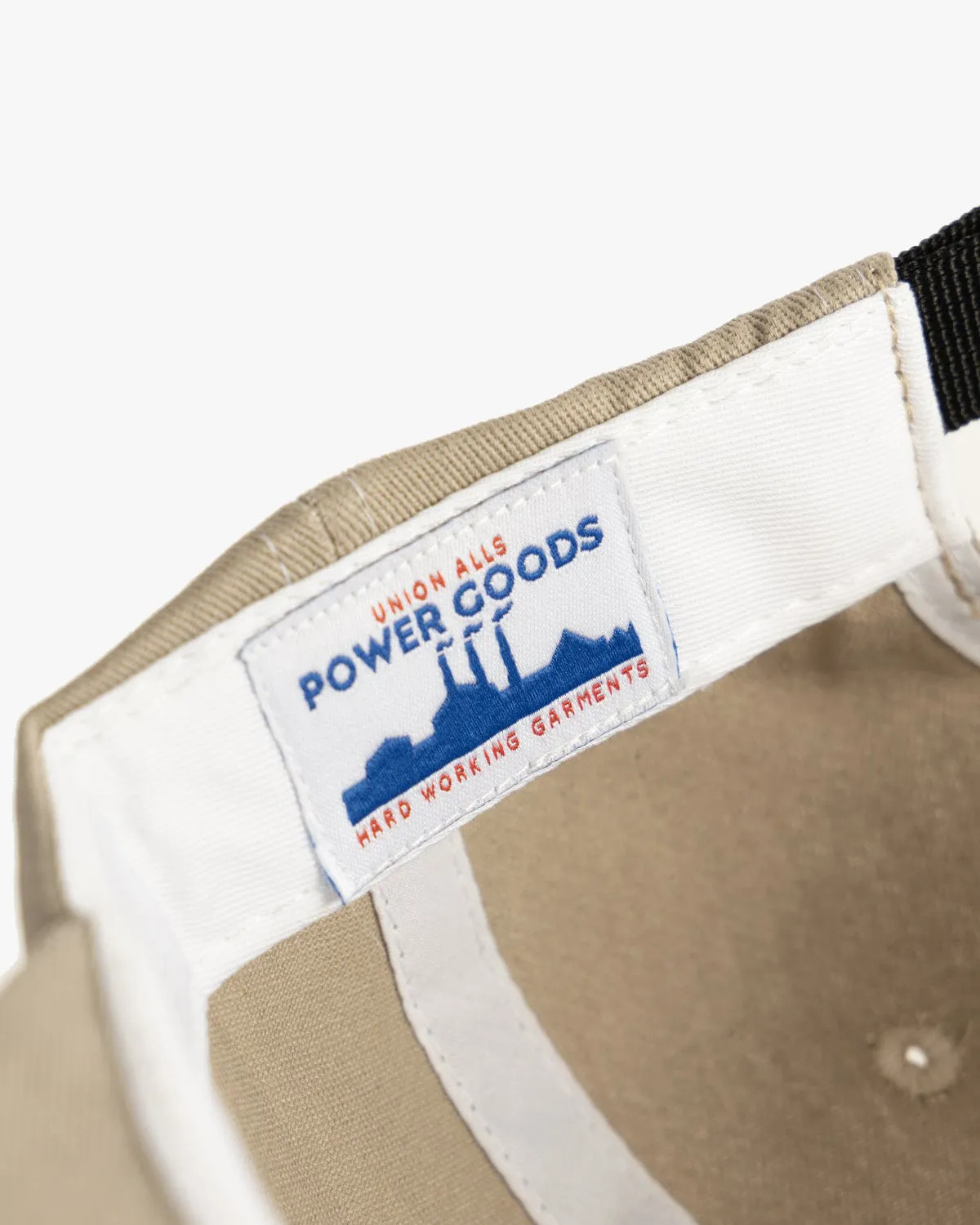 Service Works Arch Logo Contrast Stitch Cap - Bone