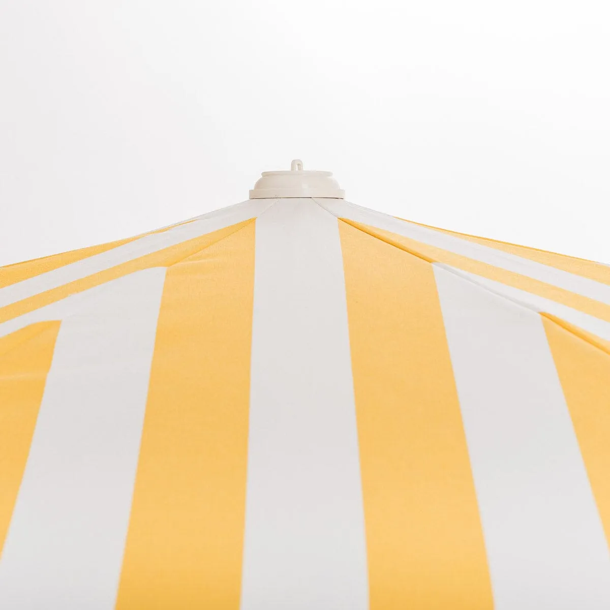 The Amalfi Umbrella - Crew Mimosa Yellow Stripe