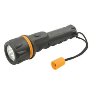Tolsen LED Flashlight Battery Type 2 x AA 10m Range