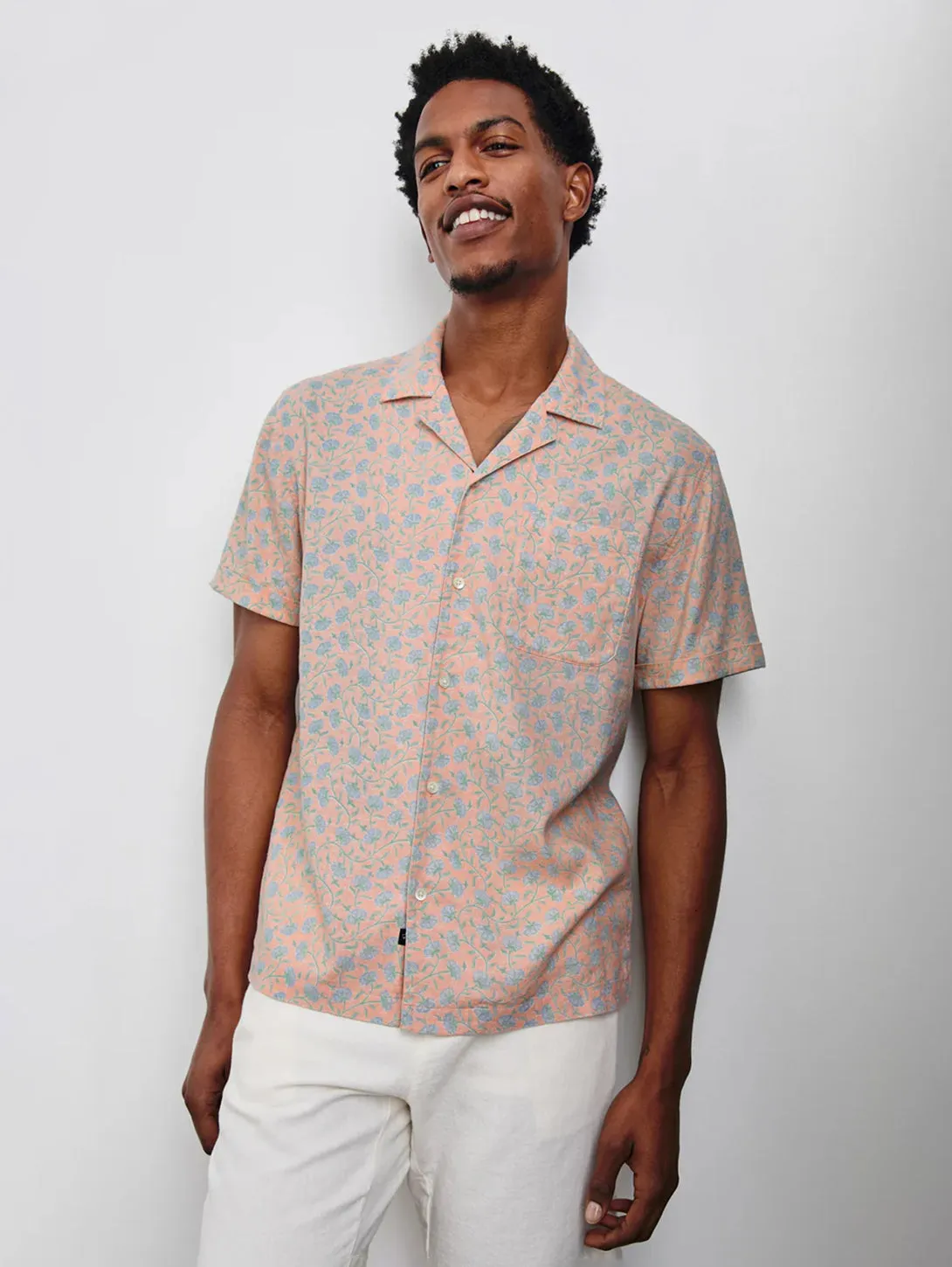 Waimea Shirt - Floral Batik Blossom