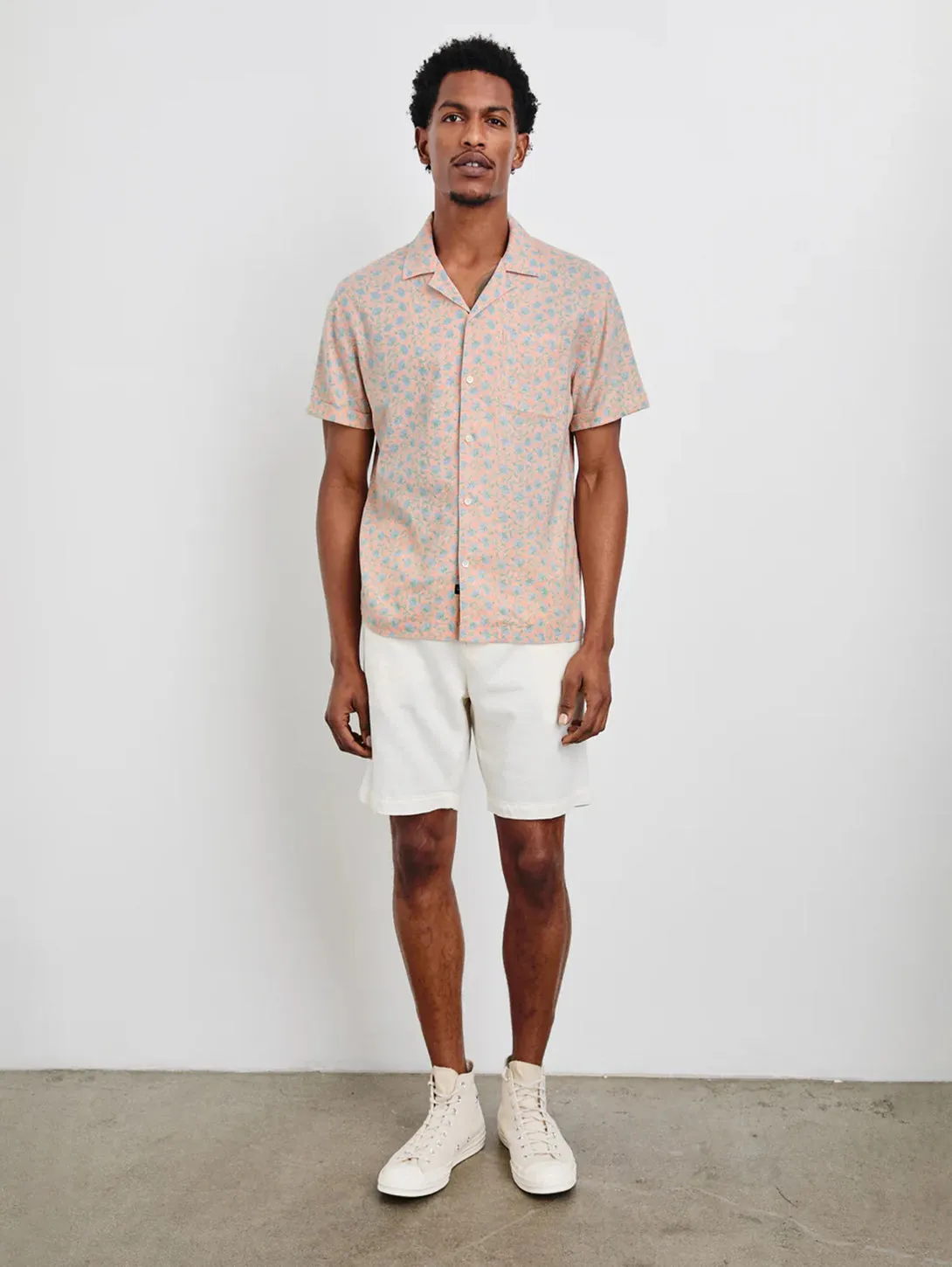 Waimea Shirt - Floral Batik Blossom